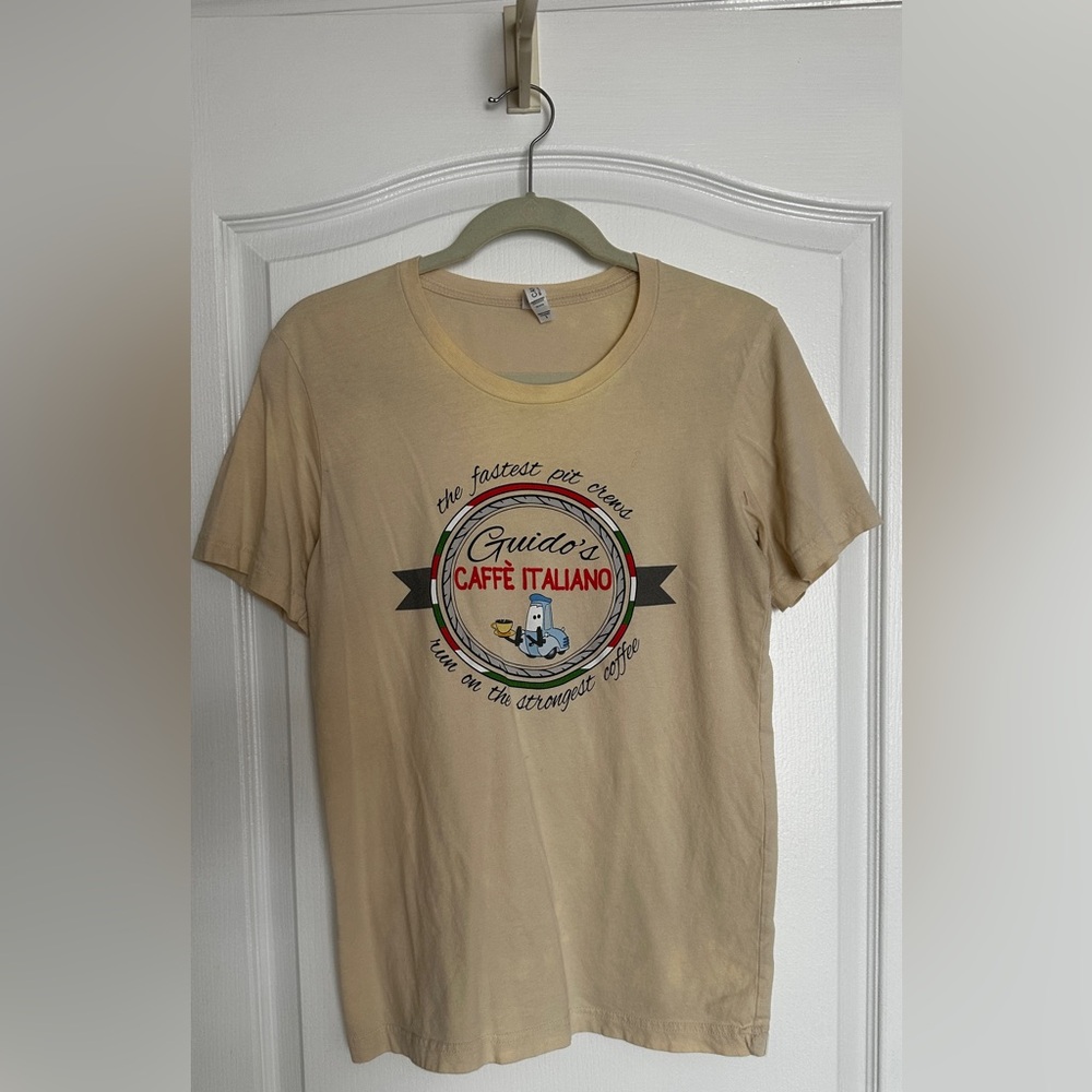 Disneyland Cars T-Shirt - Guido’s Caffee - Small